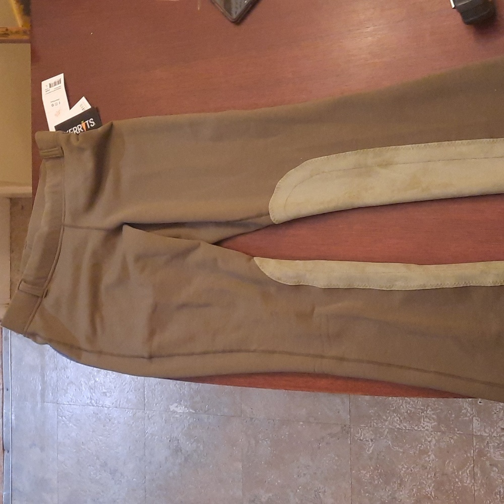 Knee patch breeches fleece  riding pants